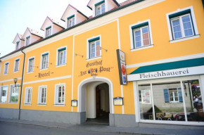 Гостиница Hotel-Gasthof-Fleischerei - Zur alten Post  Шванберг